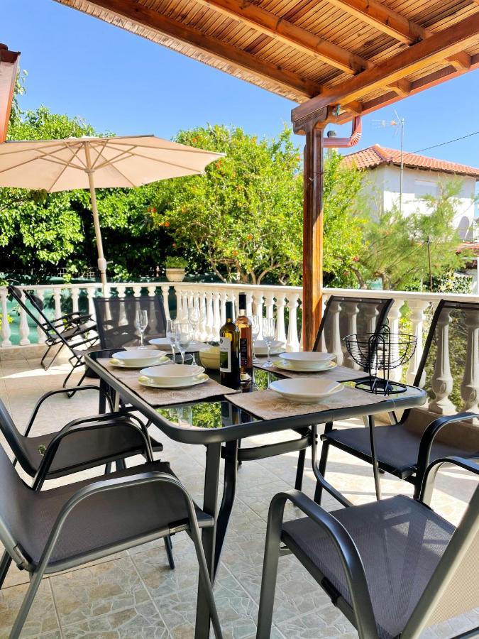 Nea Kallikrateia Casa Lia-Beach Front Villa מראה חיצוני תמונה